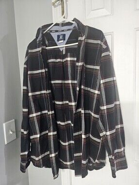 Black Plaid Vintage Wrangler Twenty X Shirt